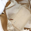 GUCCI GG Canvas Tote Bag Peppermint Gold 002 1099 Auth ka1465-16