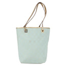 GUCCI GG Canvas Tote Bag Peppermint Gold 002 1099 Auth ka1465-2