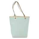 GUCCI GG Canvas Tote Bag Peppermint Gold 002 1099 Auth ka1465-3