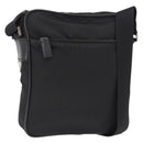 PRADA Shoulder Bag Nylon Black Silver Auth ka1477-1