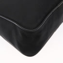 PRADA Shoulder Bag Nylon Black Silver Auth ka1477-15