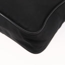 PRADA Shoulder Bag Nylon Black Silver Auth ka1477-16