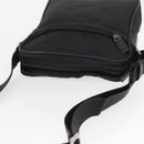 PRADA Shoulder Bag Nylon Black Silver Auth ka1477-6