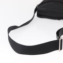 PRADA Shoulder Bag Nylon Black Silver Auth ka1477-7