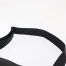 PRADA Shoulder Bag Nylon Black Silver Auth ka1477-8
