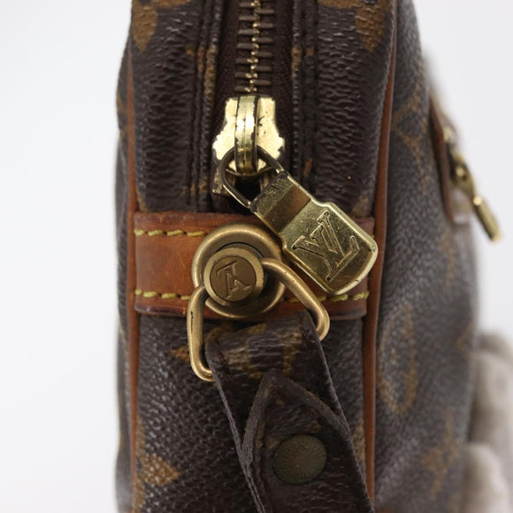 LOUIS VUITTON Monogram Marly Dragonne GM Clutch Bag M51825 LV Auth ka1478