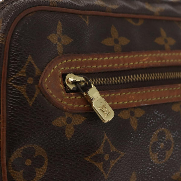 LOUIS VUITTON Monogram Marly Dragonne GM Clutch Bag M51825 LV Auth ka1478