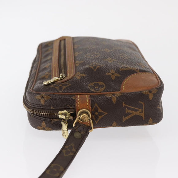 LOUIS VUITTON Monogram Marly Dragonne GM Clutch Bag M51825 LV Auth ka1478