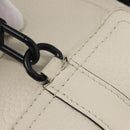 LOUIS VUITTON Christopher XS Bag Taurillon Leather White M58493 Auth ka147M-9