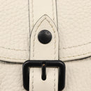 LOUIS VUITTON Christopher XS Bag Taurillon Leather White M58493 Auth ka147M-19