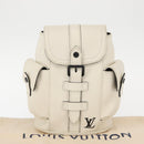 LOUIS VUITTON Christopher XS Bag Taurillon Leather White M58493 Auth ka147M-12