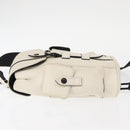 LOUIS VUITTON Christopher XS Bag Taurillon Leather White M58493 Auth ka147M-4