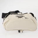 LOUIS VUITTON Christopher XS Bag Taurillon Leather White M58493 Auth ka147M-5