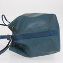 LOUIS VUITTON Epi Petit Noe Shoulder Bag Blue M44105 LV Auth ka1485-4