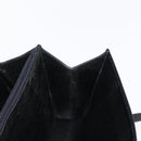 Christian Dior Handtas Leer Zwart Goud Auth ka1492-26
