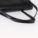 Christian Dior Handtas Leer Zwart Goud Auth ka1492-7