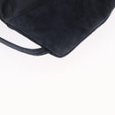 CHANEL Matelasse Backpack Satin Navy CC Auth ka1497-15