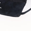 CHANEL Matelasse Backpack Satin Navy CC Auth ka1497-16