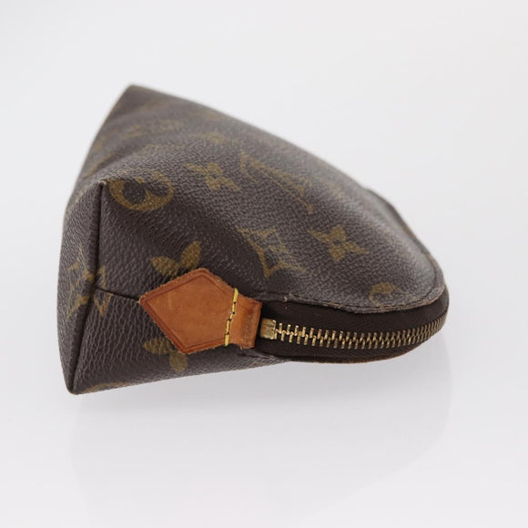 LOUIS VUITTON Monogram Pochette Cosmetic PM Pouch M43998 LV Auth ka1498