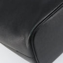 Salvatore Ferragamo Hand Bag Leather Gold Black Auth ka150-14