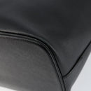 Salvatore Ferragamo Hand Bag Leather Gold Black Auth ka150-15