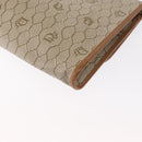 Christian Dior Honeycomb Canvas Shoulder Bag PVC Beige Gold Auth ka1500-13