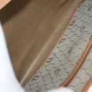 Christian Dior Honeycomb Canvas Shoulder Bag PVC Beige Gold Auth ka1500-17