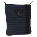 VERSACE Shoulder Bag Nylon Navy Auth ka1505-1