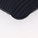 VERSACE Shoulder Bag Nylon Navy Auth ka1505-8