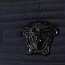 VERSACE Shoulder Bag Nylon Navy Auth ka1505-9