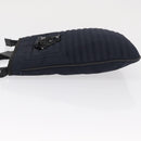 VERSACE Shoulder Bag Nylon Navy Auth ka1505-4