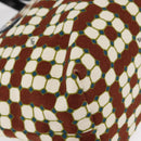 BALLY Hand Bag Canvas Gold Brown Auth ka1509-10