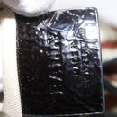 BALLY Hand Bag Canvas Gold Brown Auth ka1509-21