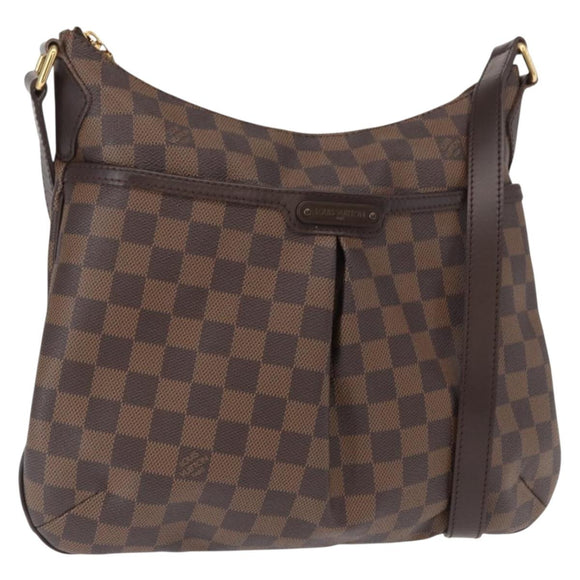 LOUIS VUITTON Damier Ebene Bloomsbury PM Shoulder Bag N42251 LV Auth ka1511