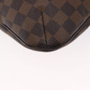 LOUIS VUITTON Damier Ebene Bloomsbury PM Shoulder Bag N42251 LV Auth ka1511-15