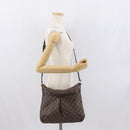 LOUIS VUITTON Damier Ebene Bloomsbury PM Shoulder Bag N42251 LV Auth ka1511-23