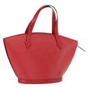 LOUIS VUITTON Epi Saint Jacques Shoulder Bag Red M52277 LV Auth ka1514-1