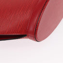 LOUIS VUITTON Epi Saint Jacques Shoulder Bag Red M52277 LV Auth ka1514-9