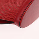 LOUIS VUITTON Epi Saint Jacques Shoulder Bag Red M52277 LV Auth ka1514-15