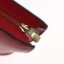 LOUIS VUITTON Epi Saint Jacques Shoulder Bag Red M52277 LV Auth ka1514-10