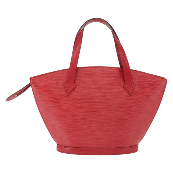 LOUIS VUITTON Epi Saint Jacques Shoulder Bag Red M52277 LV Auth ka1514