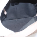 FENDI By The Way Rucksack Leder Beige Silber Auth ka1520M-10
