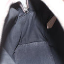 FENDI By The Way Rucksack Leder Beige Silber Auth ka1520M-24