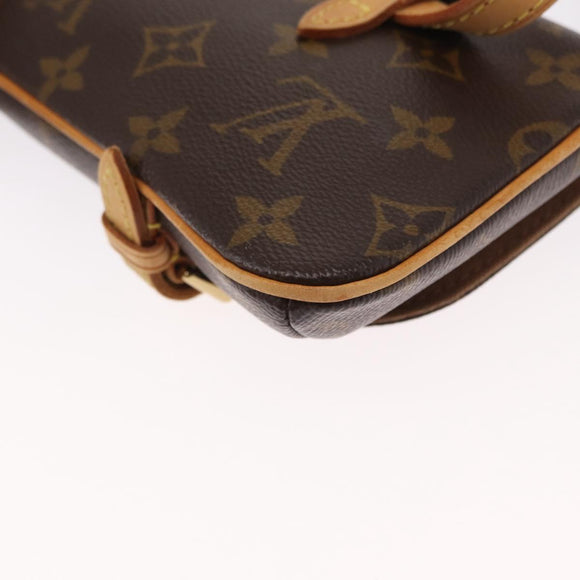 LOUIS VUITTON Monogram Pochette Marrell Waist Bag M51159 LV Auth ka1522