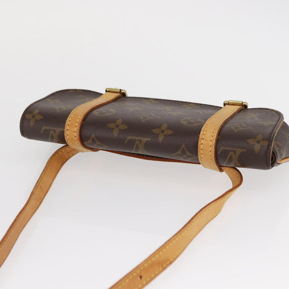 LOUIS VUITTON Monogram Pochette Marrell Waist Bag M51159 LV Auth ka1522