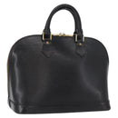 LOUIS VUITTON Epi Alma Hand Bag Black M52142 LV Auth ka1525V-1