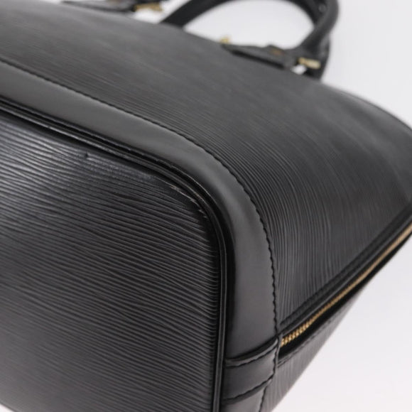LOUIS VUITTON Epi Alma Hand Bag Black M52142 LV Auth ka1525V