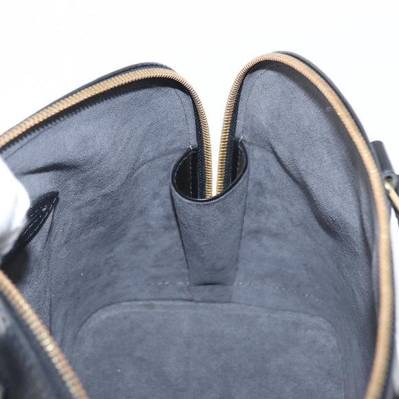 LOUIS VUITTON Epi Alma Hand Bag Black M52142 LV Auth ka1525V
