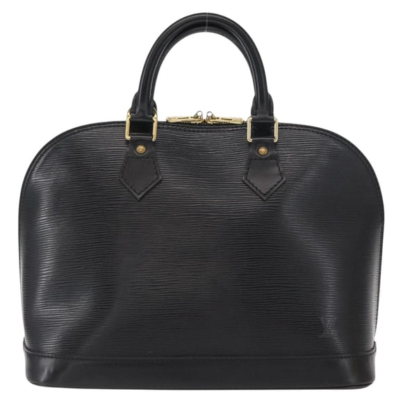LOUIS VUITTON Epi Alma Hand Bag Black M52142 LV Auth ka1525V