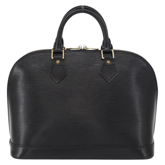 LOUIS VUITTON Epi Alma Hand Bag Black M52142 LV Auth ka1525V
